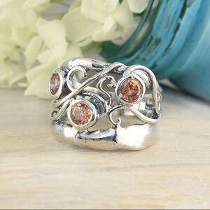 Sunlit Tide Ring Size 9